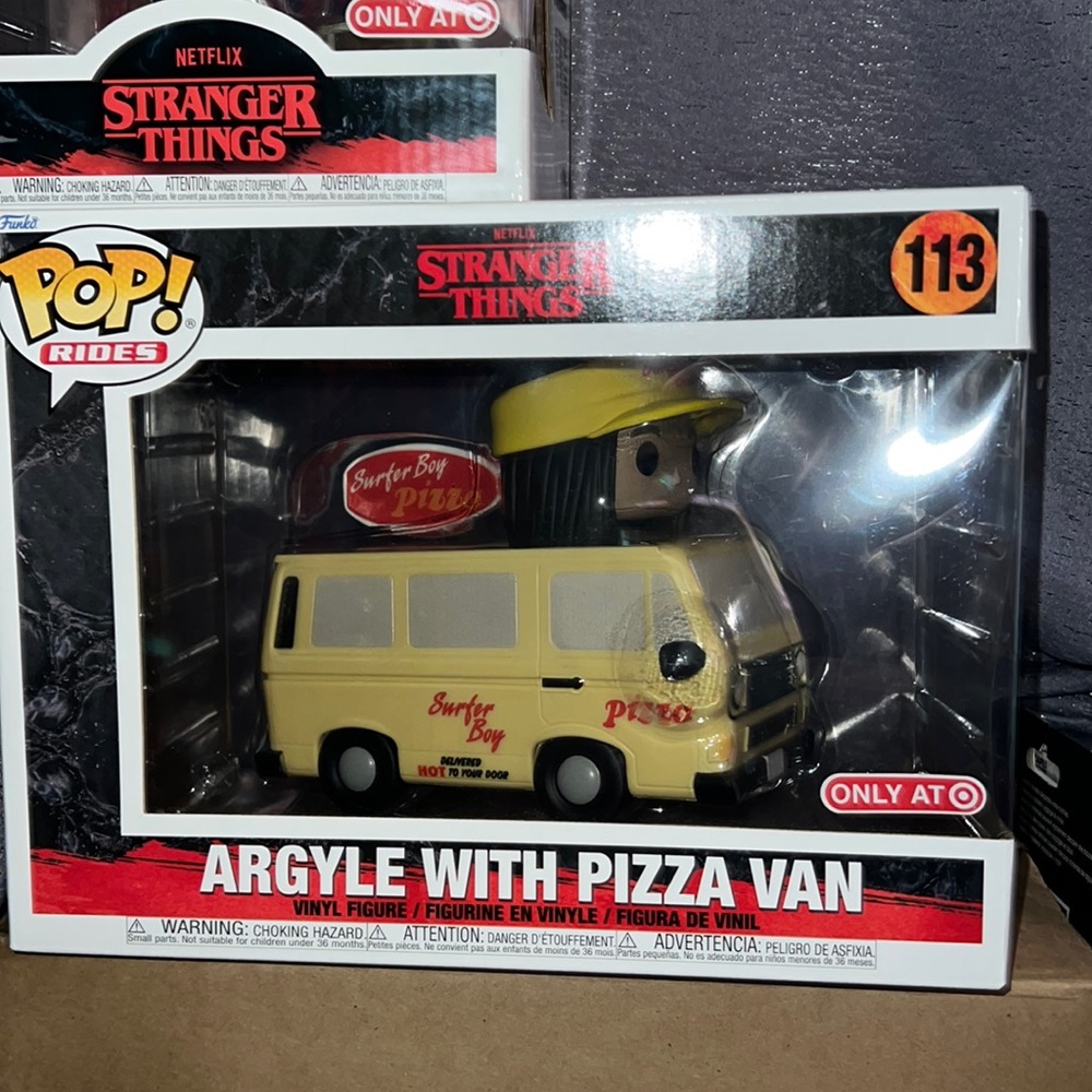 Funko Pop Rides - Argyle with Pizza Van #113
